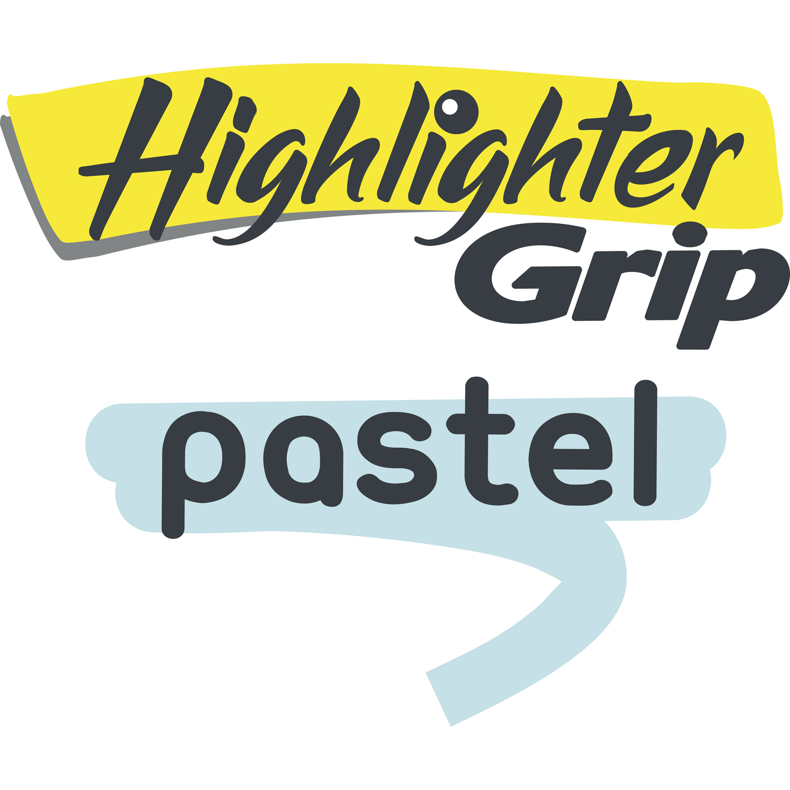 Bic ΥΠΟΓΡΑΜ. HIGHL GRIP PASTEL AST BL4 EU 964859 - Bic