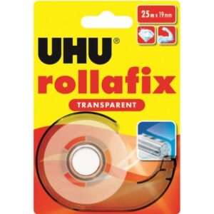 UHU Rollaflix Διάφανη ΑΝΤ/ΚΟ 25mX19mm blister 35327 - UHU