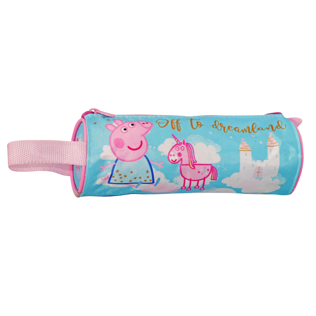 Κασετίνα Στρόγγυλη Μονή Peppa George σε 4 Σχέδια - Peppa Pig