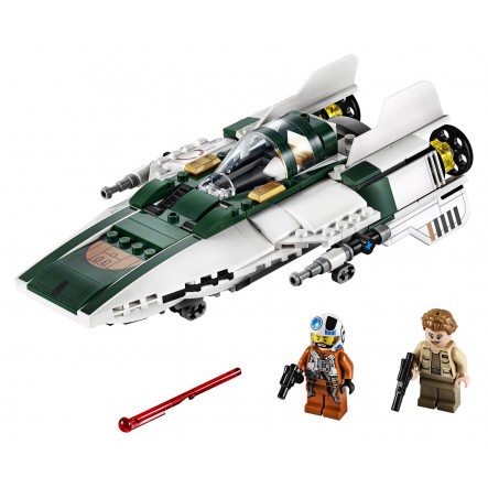 LEGO  Star Wars Resistance A-Wing Starfighter Αστρομαχητικό Έι-γουίνγκ™ της Αντίστασης 75248 - LEGO, LEGO Star Wars