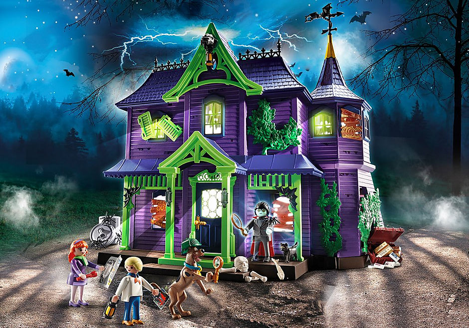 Playmobil Scooby-Doo  Περιπέτεια στο Στοιχειωμένο Σπίτι 70361 - Playmobil, Playmobil Scooby-Doo