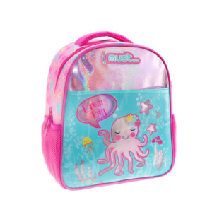 Must Τσάντα Πλάτης Νηπιαγωγείου Octopus με 2 Θήκες 579708 - Must