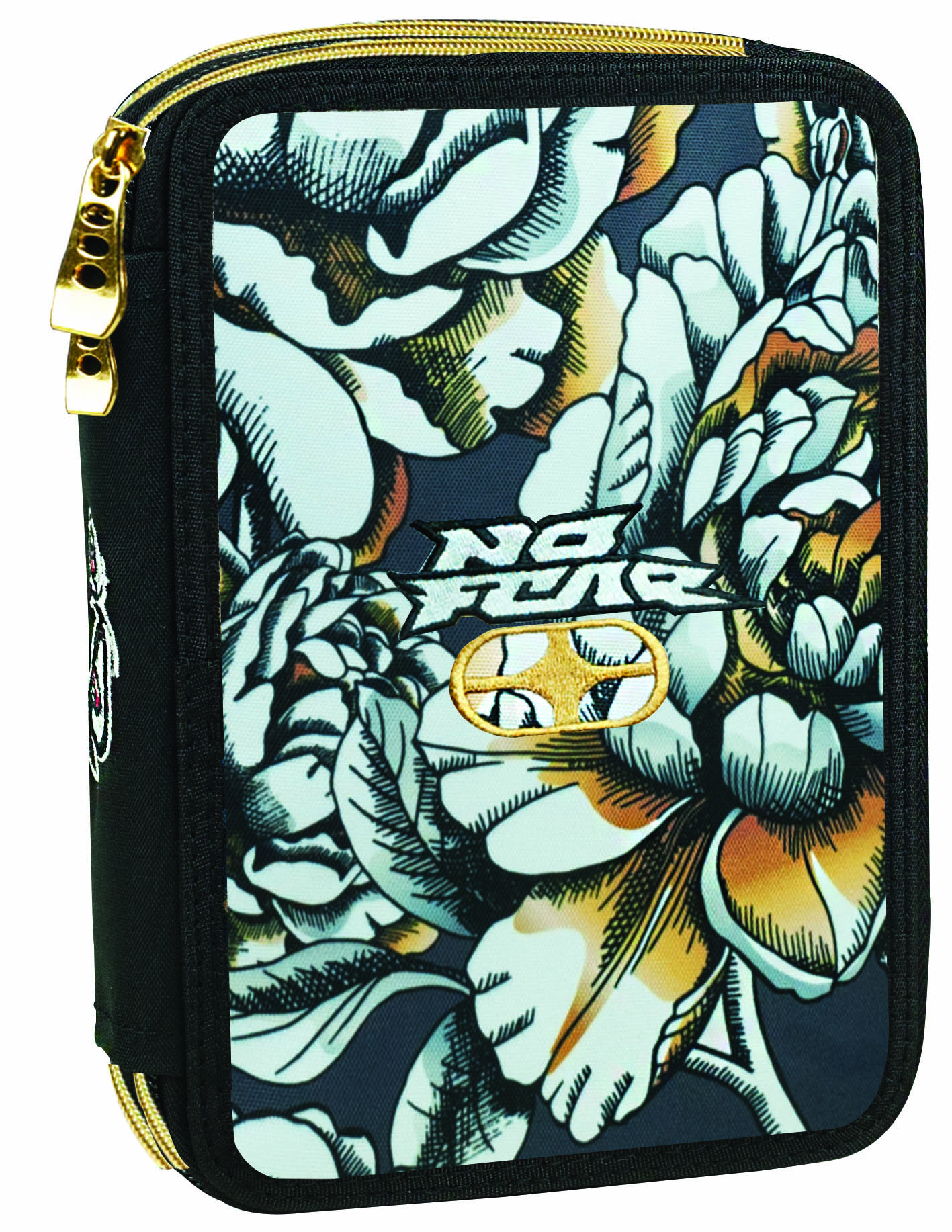 BMU Κασετίνα Διπλή No Fear Gold 347-78100 - Paul Frank