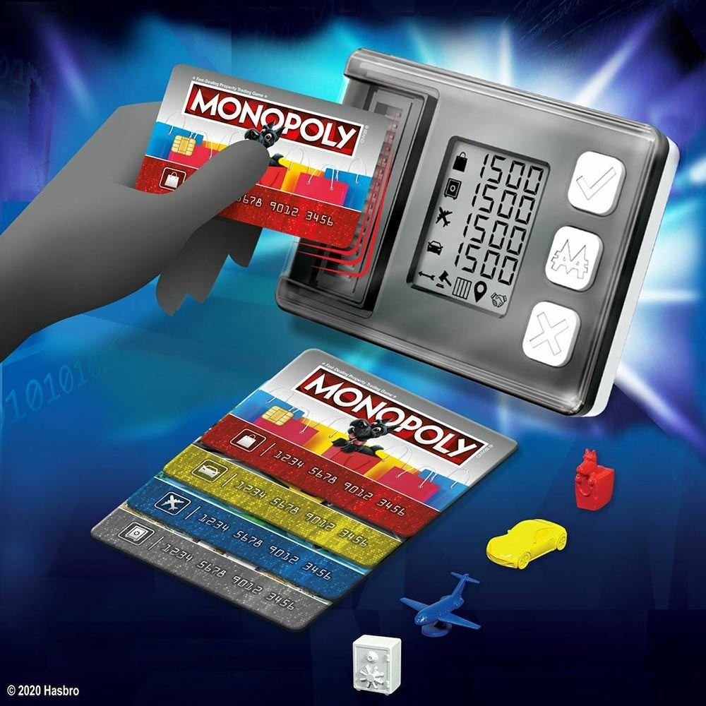 Monopoly Super Electronic Banking Ηλεκτρονική Εξαργύρωση Bonus E8978 - Hasbro Gaming, Monopoly