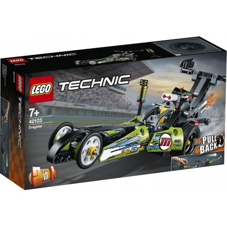 LEGO Technic Ντράγκστερ Dragster 42103 - LEGO, LEGO Technic