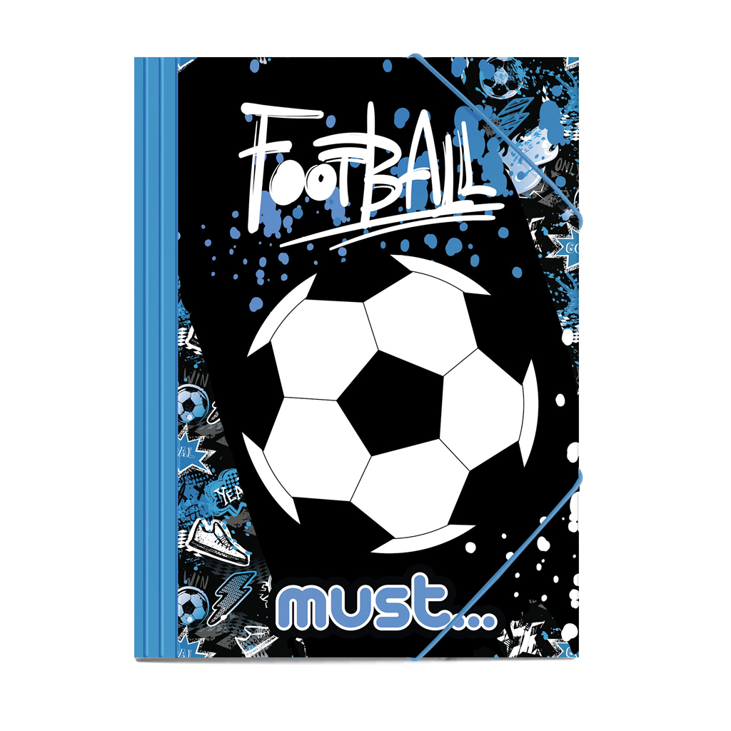 Φάκελος Λάστιχο Must Football 25x35 εκ. - Must