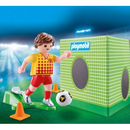 Playmobil Special Plus  Ποδοσφαιριστής με Τέρμα εξάσκησης 70157 - Playmobil, Playmobil Special Plus