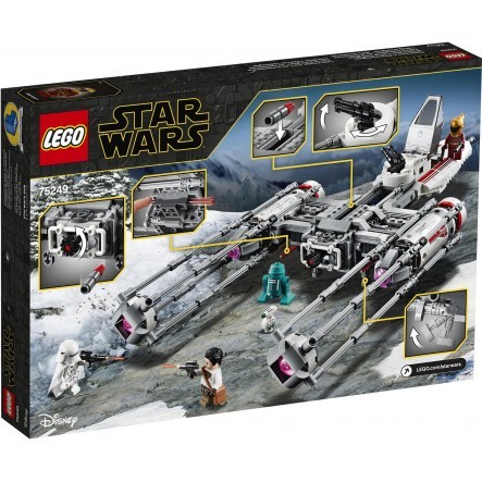 LEGO  Αστρομαχητικό Γουάι-γουίνγκ™ της Αντίστασης 75249 - LEGO, LEGO Star Wars