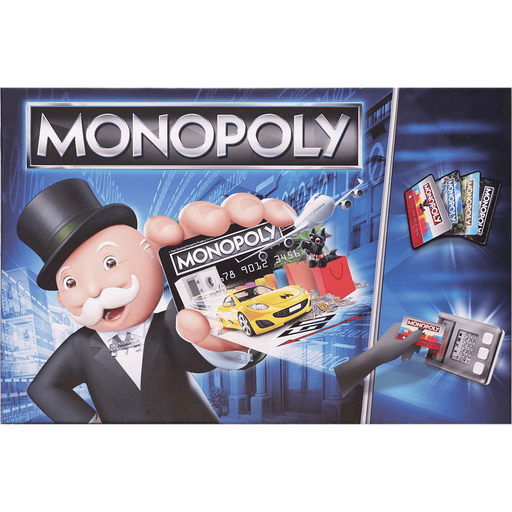 Monopoly Super Electronic Banking Ηλεκτρονική Εξαργύρωση Bonus E8978 - Hasbro Gaming, Monopoly