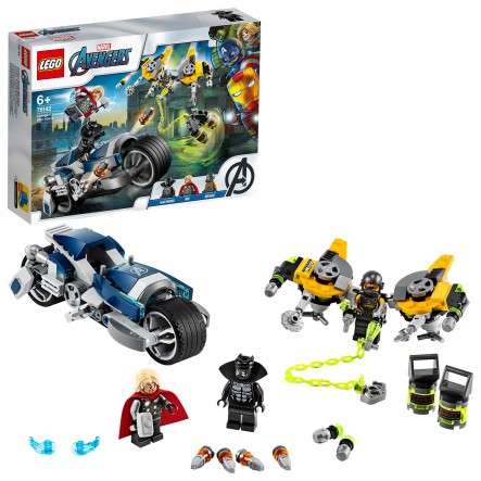 LEGO  Επίθεση των Εκδικητών με Μηχανή 76142 - LEGO, LEGO Avengers, LEGO Marvel Super Heroes, LEGO Super Heroes