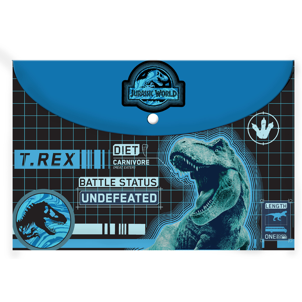 Φάκελος Κουμπί Α4 Jurassic World - Jurassic World