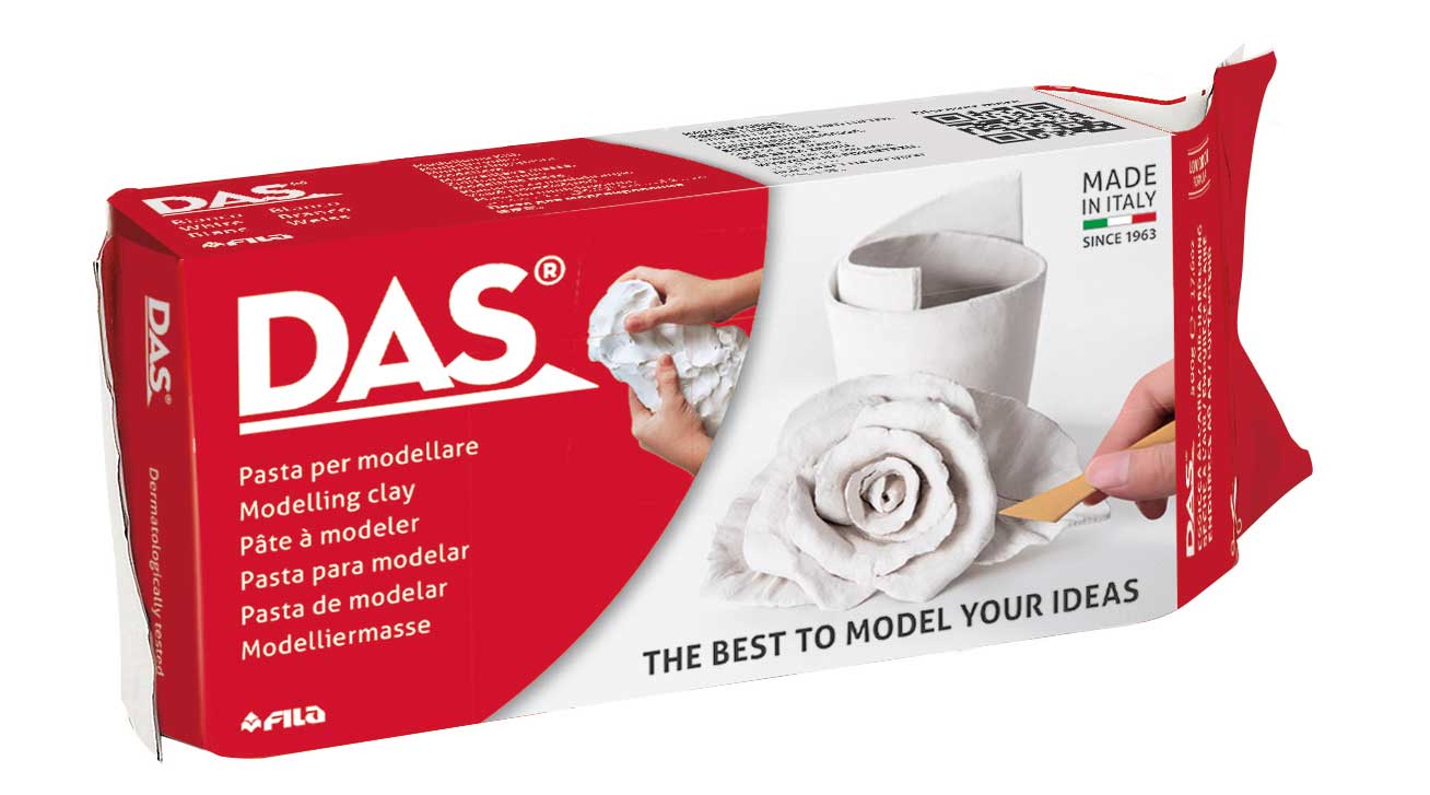 DAS Πηλός Λευκός 0,5kgr  000387000 - DAS