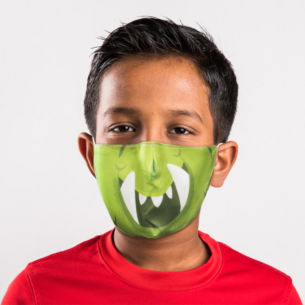 Παιδική Μάσκα Monstars Green Monster - Gift&Figures