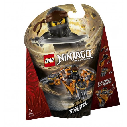 LEGO Ninjago Σπιντζίτσου Κόουλ - Spinjitzu Cole 70662 - LEGO, LEGO Ninjago