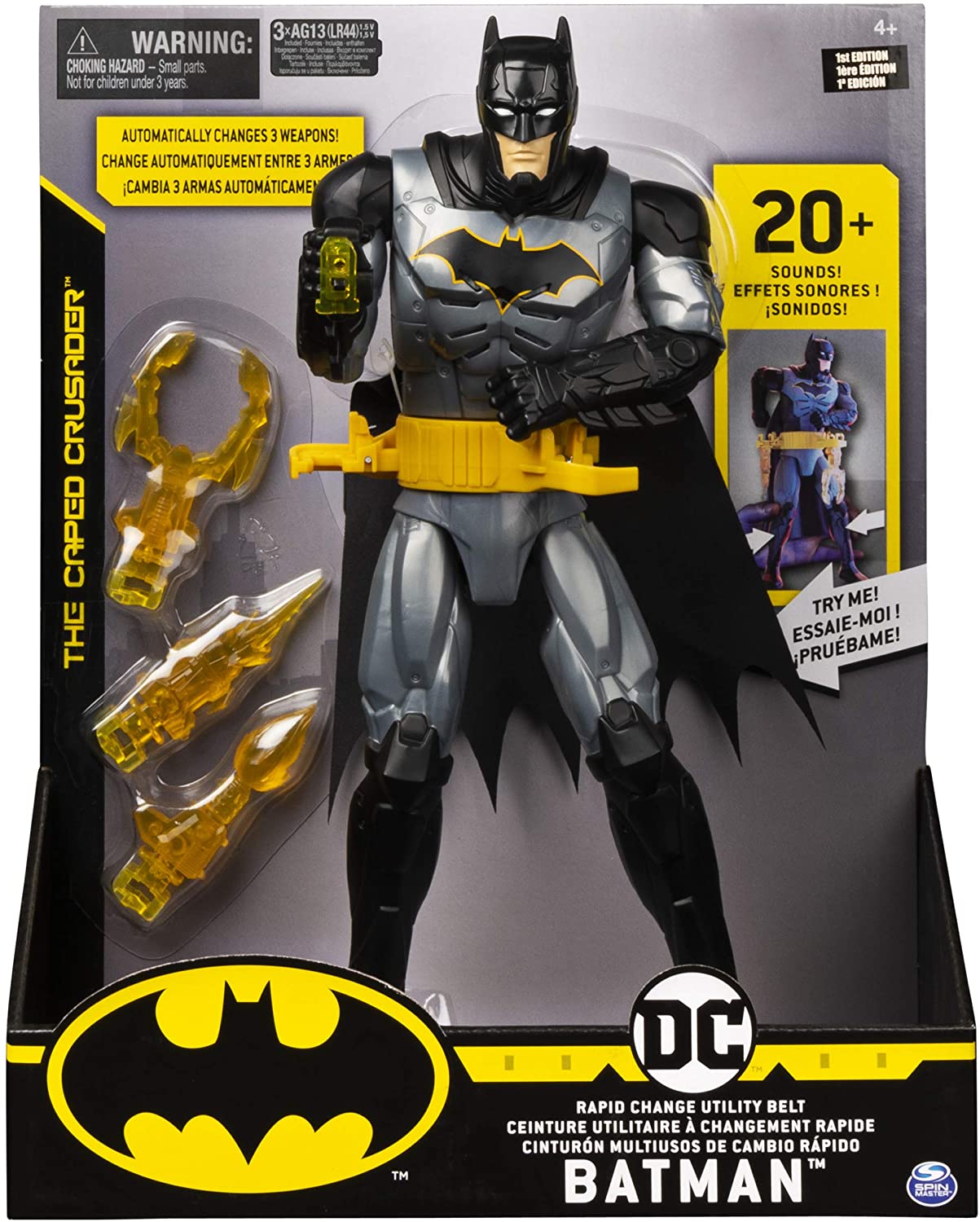 BATMAN (30 εκ.) με Ζώνη Εξάρτησης 6055944 - Batman