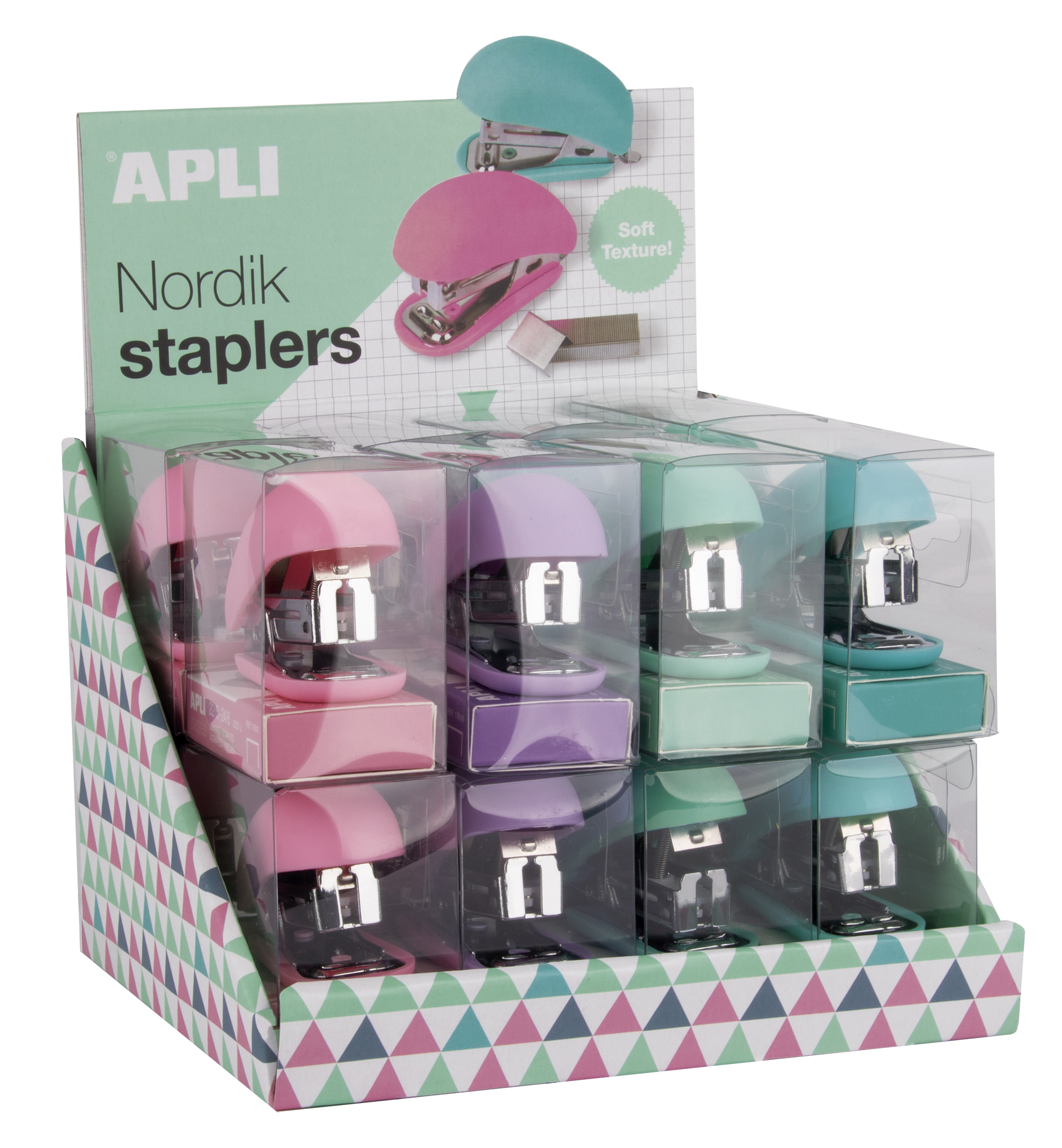 APLI APLI apli Συρραπτικά nordic 4 χρώματα AP-17618