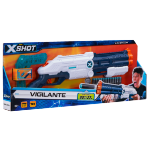 X-shot Vigilante Όπλο με 12 Βελάκια HDG30678 - X-SHOT