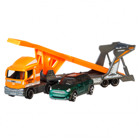 Matchbox Convoys Series Νταλίκα Tesla Semi, Pipe Trailer, Load Lifter - 3 Σχέδια GBK70 - Matchbox
