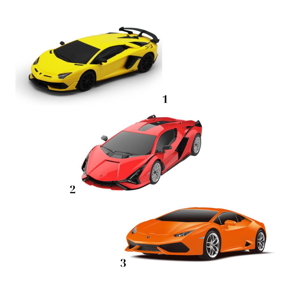 Logitoys Τηλεκατευθυνόμενο Lamborghini r/c 1:24 (3 Σχέδια) - Logitoys