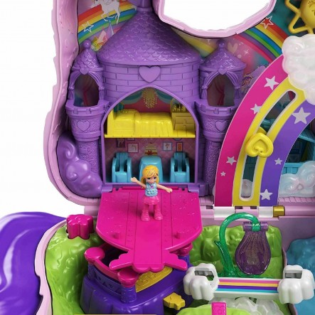 Polly Pocket Unicorn Party Μονόκερος Πινιάτα Έκπληξη Σετ GVL88 - Polly Pocket
