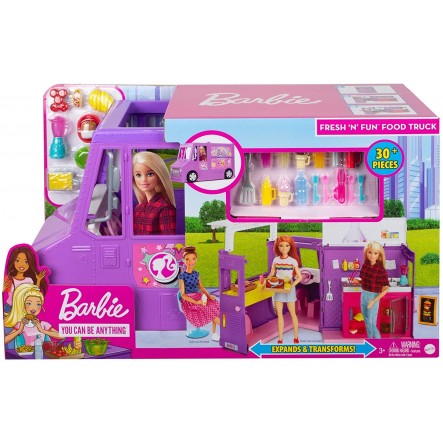 Barbie Fresh N Fun Food Truck Καντίνα GMW07 - Barbie
