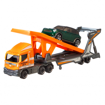 Matchbox Convoys Series Νταλίκα Tesla Semi, Pipe Trailer, Load Lifter - 3 Σχέδια GBK70 - Matchbox