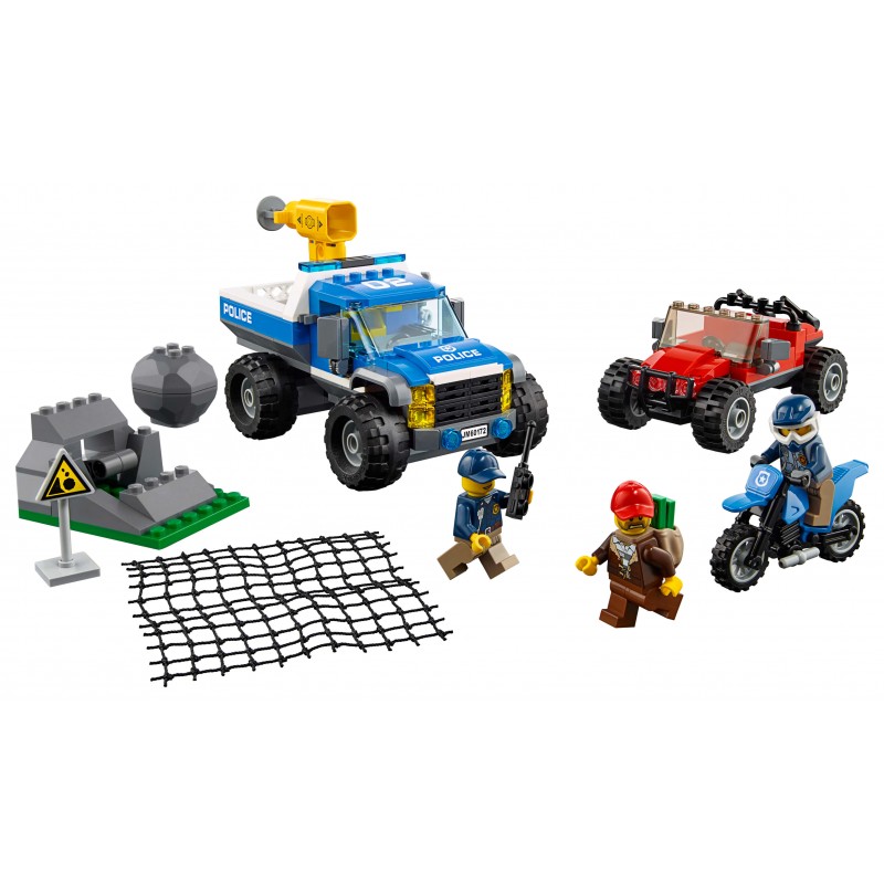 LEGO City Καταδίωξη Σε Χωματόδρομο 60172 - LEGO, LEGO City