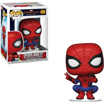 Funko POP! Marvel Spider-Man Far From Home - Spider-Man (Hero Suit) #468 Bobble-Head Vinyl Φιγούρα - Funko Pop!