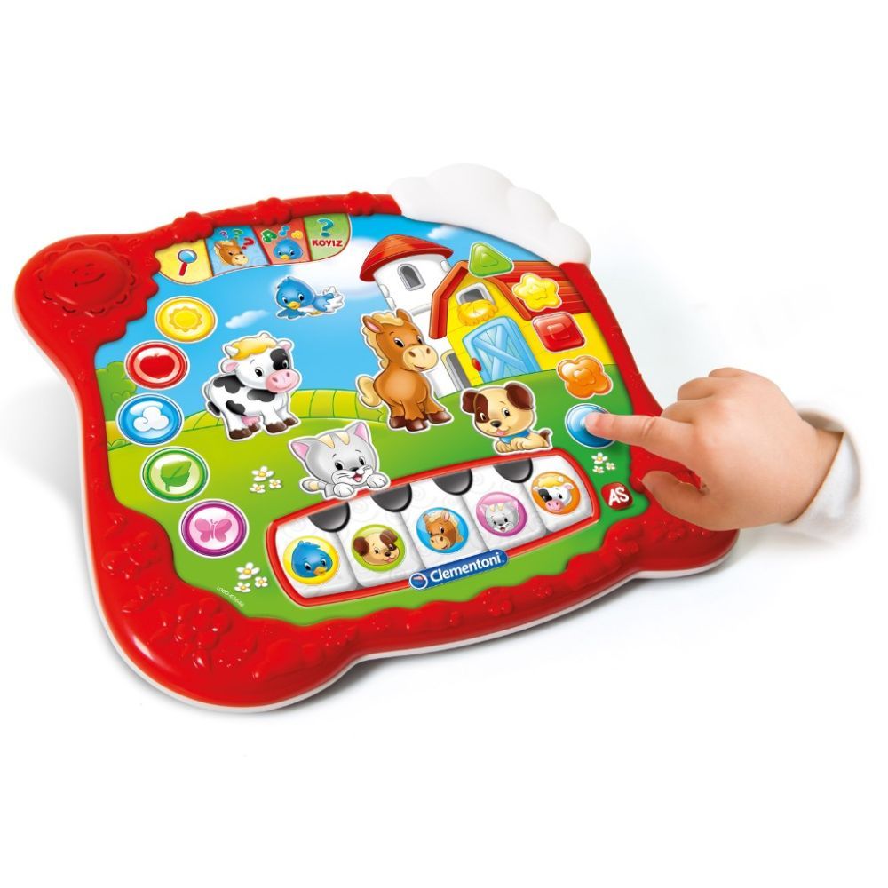 Baby Clementoni Βρεφικό  Παιχνίδι Το Πρώτο Τablet (μιλάει ελληνικά) 1000-63646 - Baby Clementoni