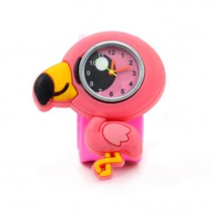 Wacky Watches Παιδικό Ρολόι Με Λουράκι Σιλικόνης Slap Flamingo 14482329 - Wacky Watches