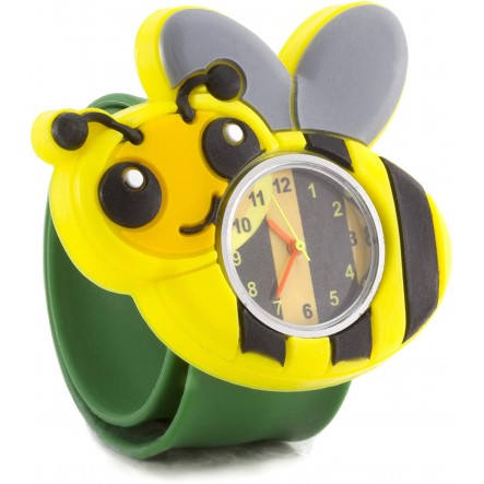 Wacky Watches Παιδικό Ρολόι Με Λουράκι Σιλικόνης Slap Μέλισσα 14482295 - Wacky Watches