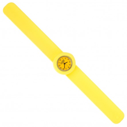 Wacky Watches Παιδικό Ρολόι Με Λουράκι Σιλικόνης Slap Κίτρινο 14482282 - Wacky Watches