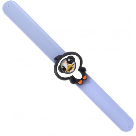 Wacky Watches Παιδικό Ρολόι Με Λουράκι Σιλικόνης Slap Πιγκουΐνος 14482302 - Wacky Watches