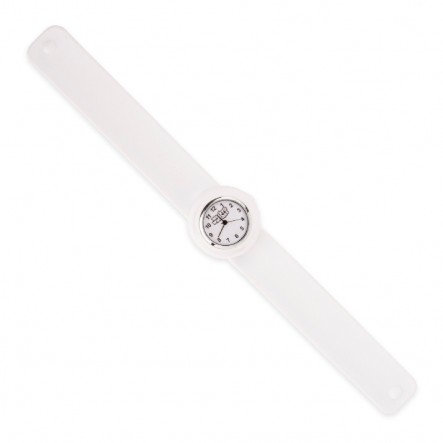 Wacky Watches Παιδικό Ρολόι Με Λουράκι Σιλικόνης Slap 3D Λευκό 14482277 - Wacky Watches