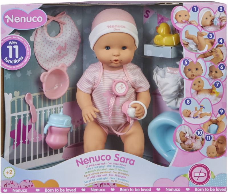 Nenuco Sara Baby Doll Care 11 Functions 700015154 - Nenuco