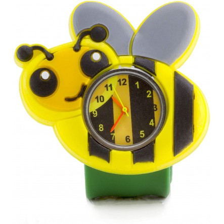 Wacky Watches Παιδικό Ρολόι Με Λουράκι Σιλικόνης Slap Μέλισσα 14482295 - Wacky Watches
