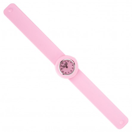 Wacky Watches Παιδικό Ρολόι Με Λουράκι Σιλικόνης Slap Ροζ 14482286 - Wacky Watches