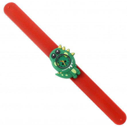 Wacky Watches Παιδικό Ρολόι Με Λουράκι Σιλικόνης Slap Δεινόσαυρος 14482293 - Wacky Watches