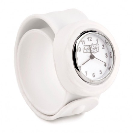 Wacky Watches Παιδικό Ρολόι Με Λουράκι Σιλικόνης Slap 3D Λευκό 14482277 - Wacky Watches