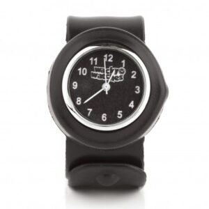 Wacky Watches Παιδικό Ρολόι Με Λουράκι Σιλικόνης Slap Μαύρο 14482278 - Wacky Watches