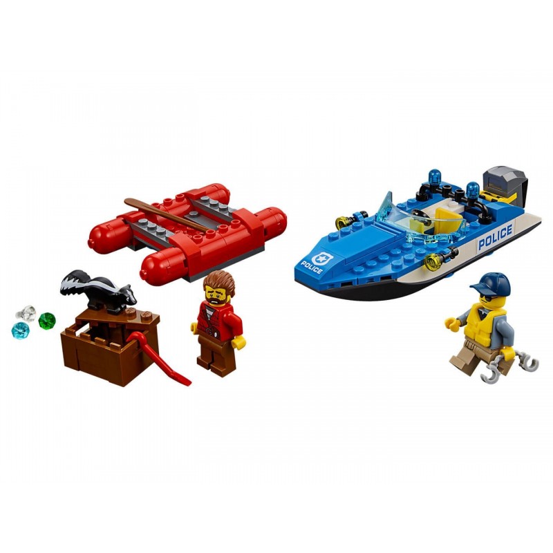 LEGO City Διαφυγή Στο Άγριο Ποτάμι 60176 - 