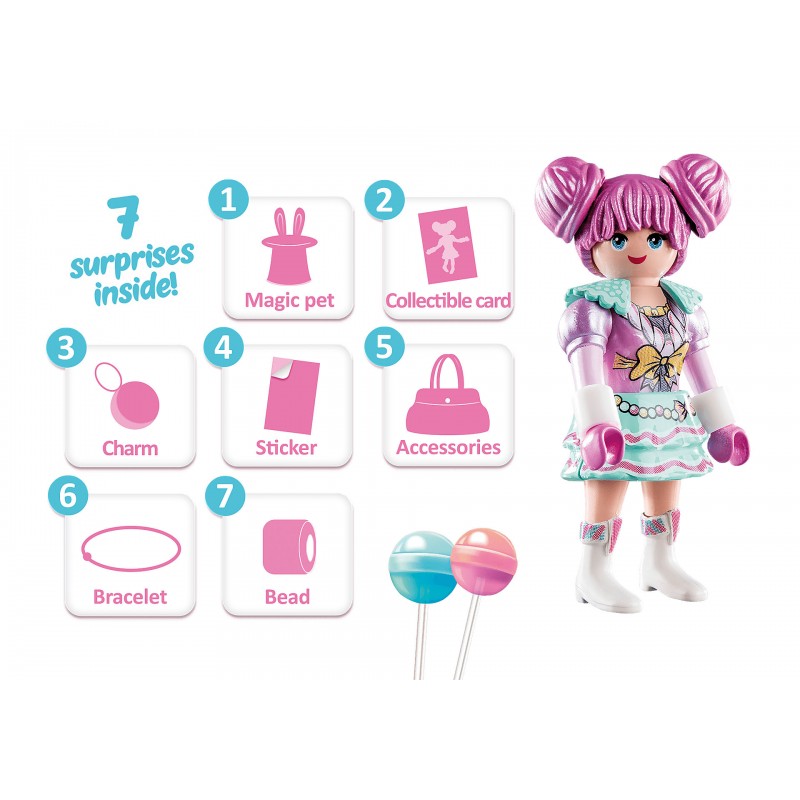 Playmobil Everdreamerz Ροζαλία "Candy World" 70385 - Playmobil, Playmobil Εverdreamerz