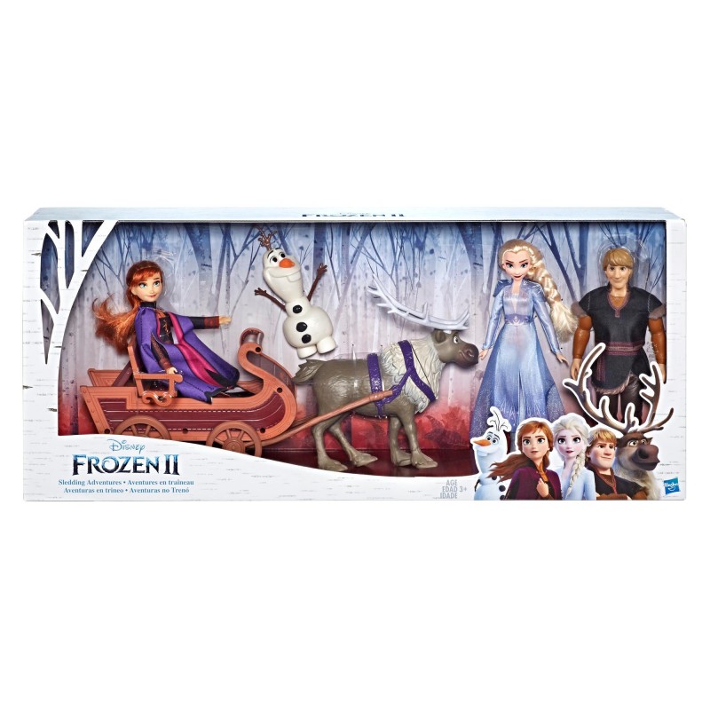 Disney Frozen Sledding Adventures Doll Pack E5517 - 