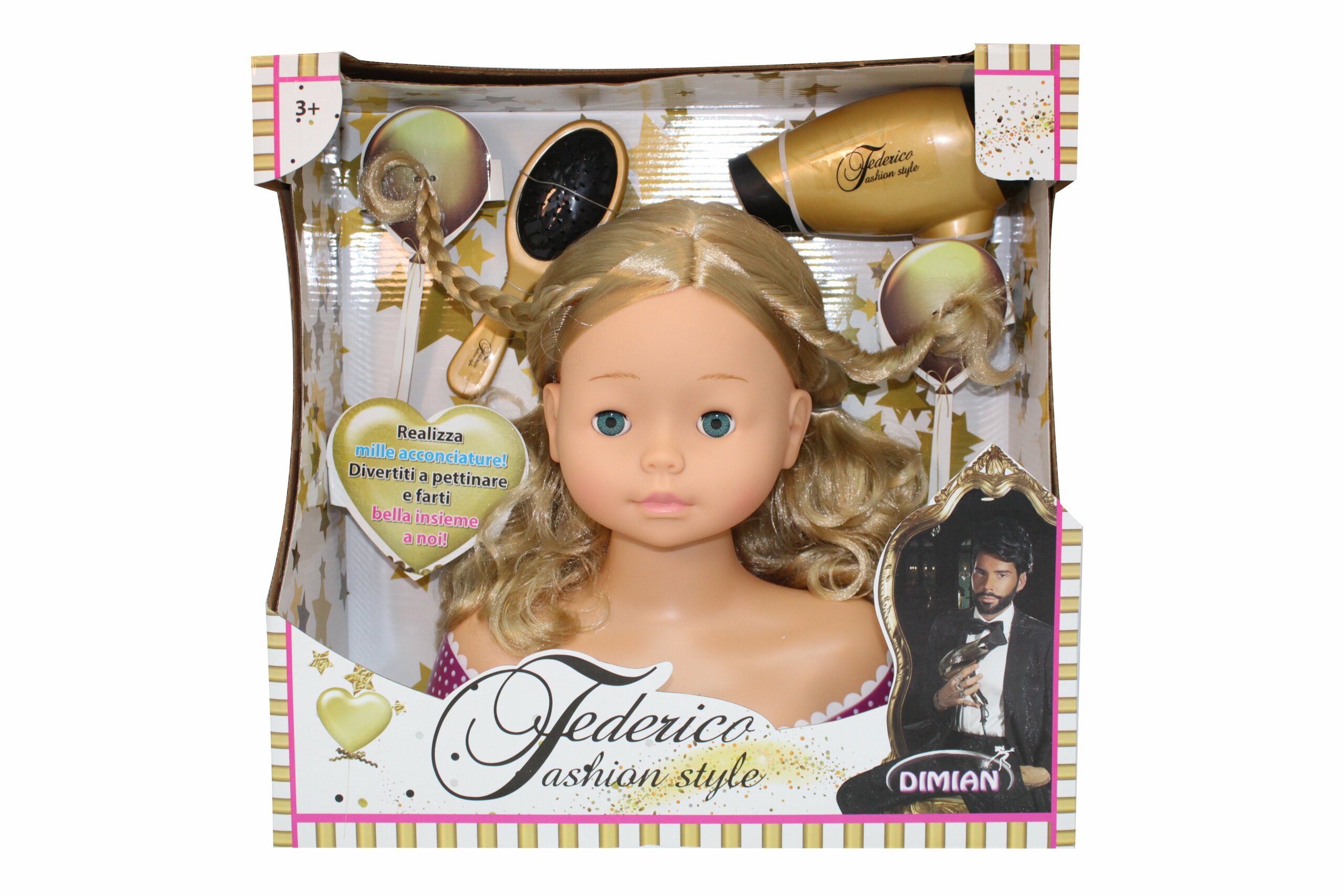 Federico Fashion Styling Head - Miss Fashion