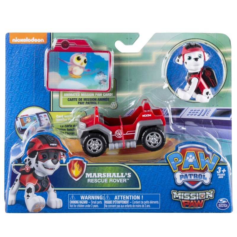 Paw Patrol Mini Vehicle & Puppy Mission Μίνι Οχηματάκια PWP61000 - Paw Patrol