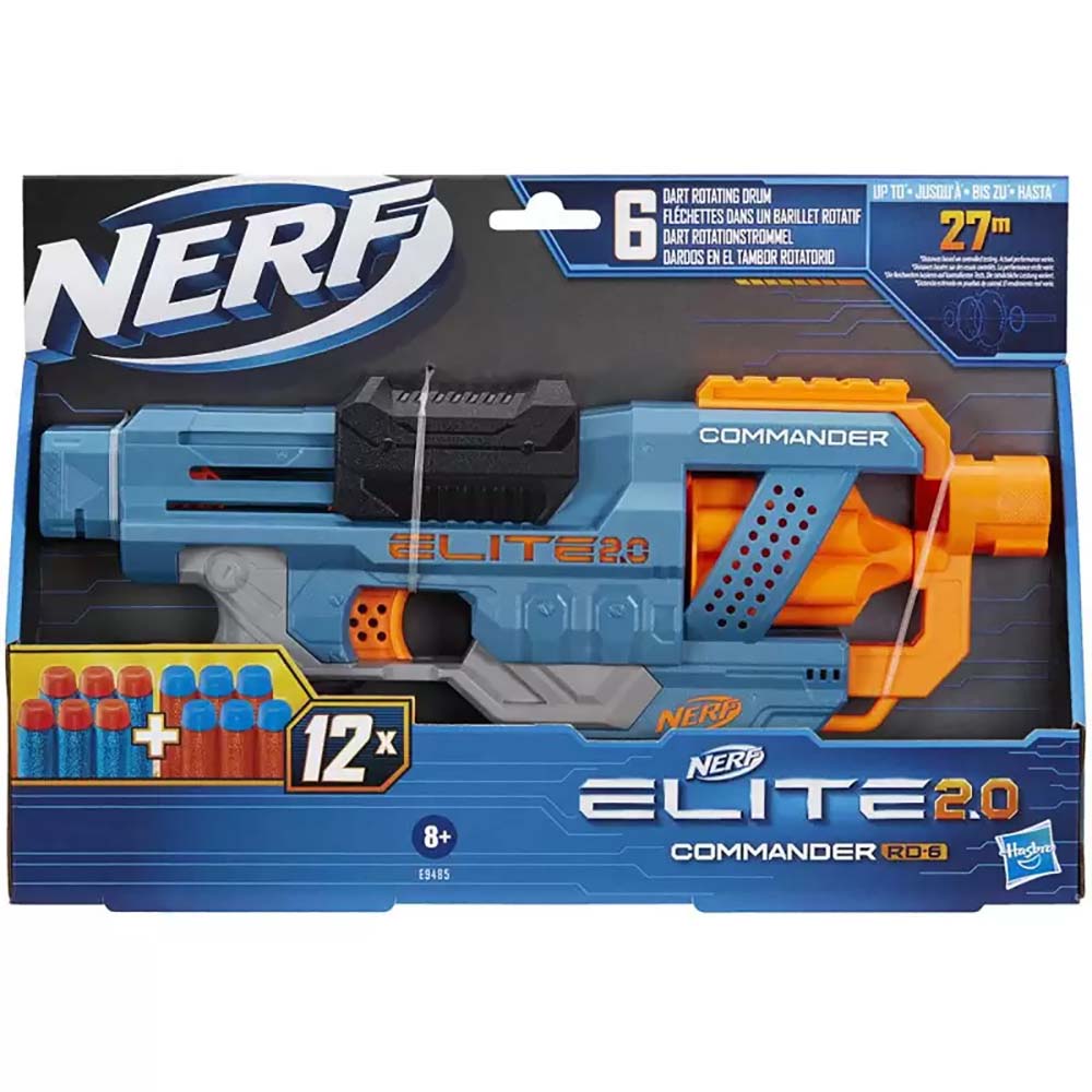 Hasbro Nerf Elite 2.0 Commander Rd-6 Blaster E9485 - NERF