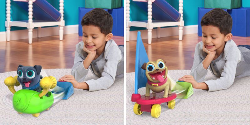 Κουταβοφιλαράκια Φιγούρες με Εκτοξευτή (3 σχέδια) PUY06000 - Puppy Dog