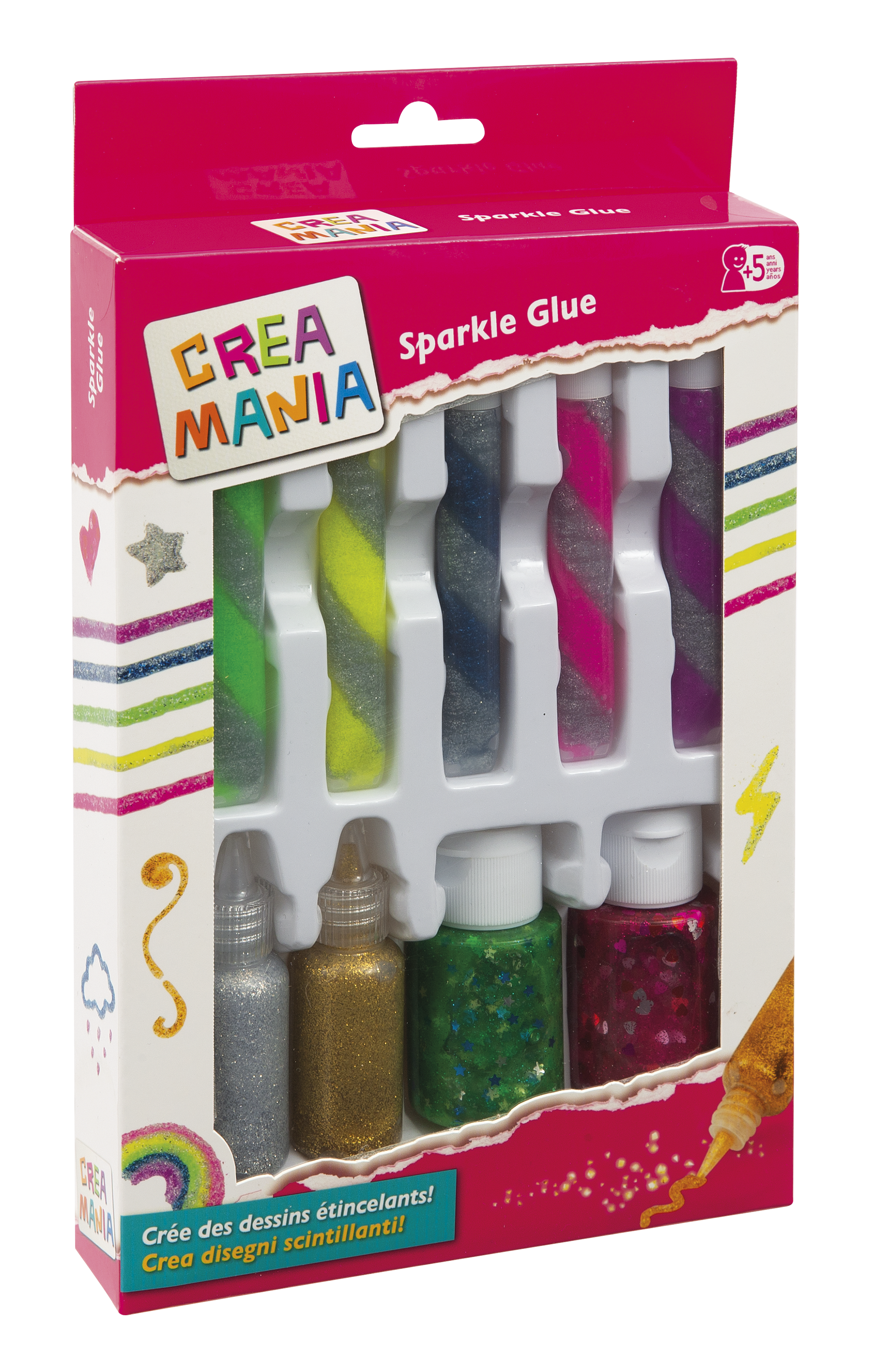 Creamania Set Glitter Κόλλες 9τμχ - Creamania