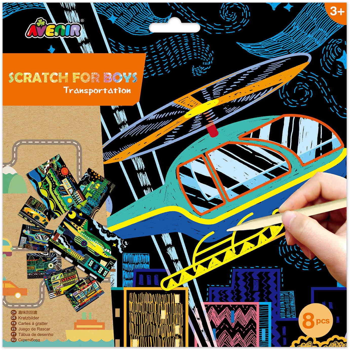 Avenir Scratch- transportation 60120 - Avenir