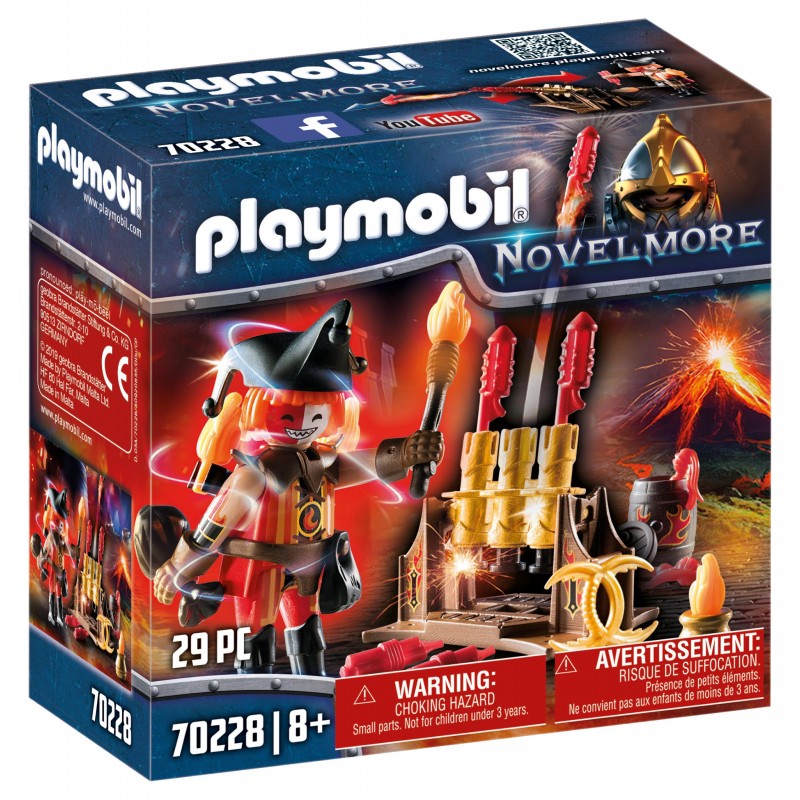 Playmobil Novelmore Τεχνικός Πυροτεχνημάτων Του Μπέρναμ 70228 - Playmobil, Playmobil Novelmore